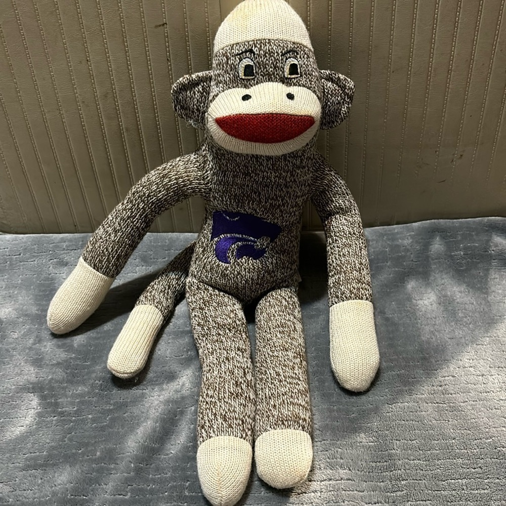 Kansas State University Sock Monkey - Picture 1 of 7
